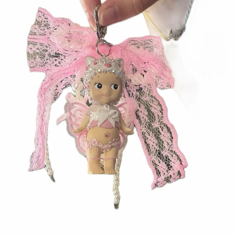 Bedazzled Custom Keychain