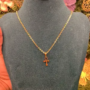 small ankh necklace ( stainless steel chain )
