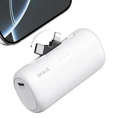 IWALK 4500mAh Portable Charger 2-Pack - Cord-Free Power Bank For Phones