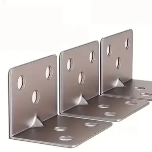 70pcs Durable Silver Color L-Type Corner Brackets, Stable Load Bearing, Easy Installation, Furniture Reinforcement, Shelf Fixing, Cabinet Assembly
