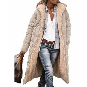 Women's 2025 Winter Fashion Clothes Shearling Fleece Long Coats Jackets Keep Up with The Latest Trends in Design Comfort Fit Casual Attire Winter Clothing for Women