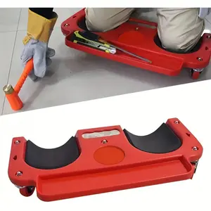 1 rolling knee pad platform with wheels, multifunctional tool tray, comfortable knee pad, suitable for mechanical workers, carpenters, floor and car maintenance