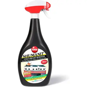 SHUMANIT - Cold Grease Remover. Spray for The immediate Removal of Stubborn and Burnt fats/Grease