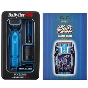 StyleCraft Rebel Shaver & BaBylissPRO FXOne Lo-Pro FX729BL+SC809M