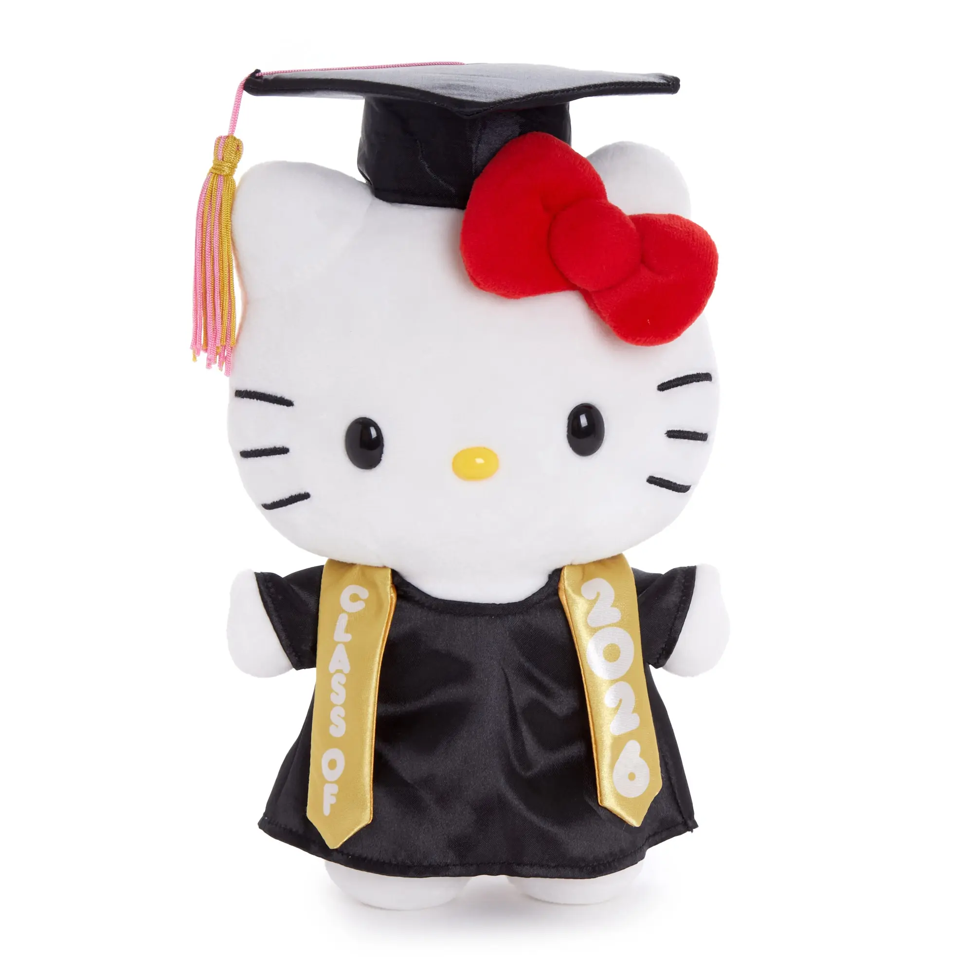Hello Kitty 9" Cap and Gown Graduation Plush (Gold) Hello Kitty 9" Cap and Gown Graduation Plush (Gold)
