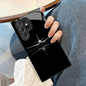 Phone Case - Mirror Plane New Black Phone Case for Samsung Galaxy S26 S25 S24 S23 S22Pro S21 S20 Fe Plus Ultra Pro A56 A55 A54 A53 A52 A51 A36 A35 A34 A32 A26 A25 A24 A23 A16 A15 A14 A06 A05 A03s