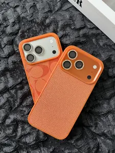 Premium pink textured phone case, compatible with the new iPhone 17 Pro Max, as well as the iPhone 16/15/14/13/12/11 Pro Max and the popular iPhone 16 Plus. This durable, cute, and uniquely stylish iPhone 15 Pro case also makes the perfect gift.