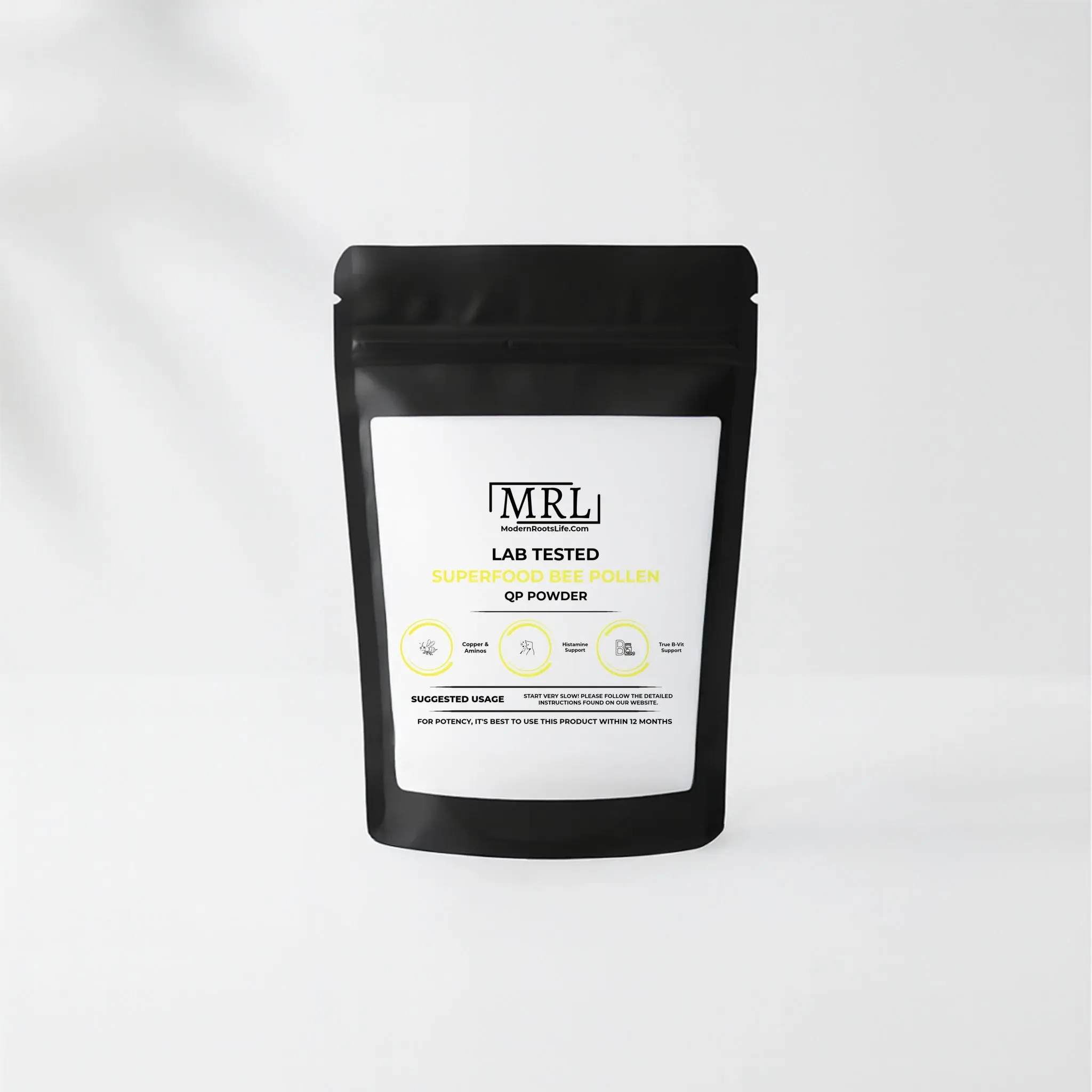 Bee Pollen Granules, Powder or Capsules - Copper, B-Vitamins and Amino Acids
