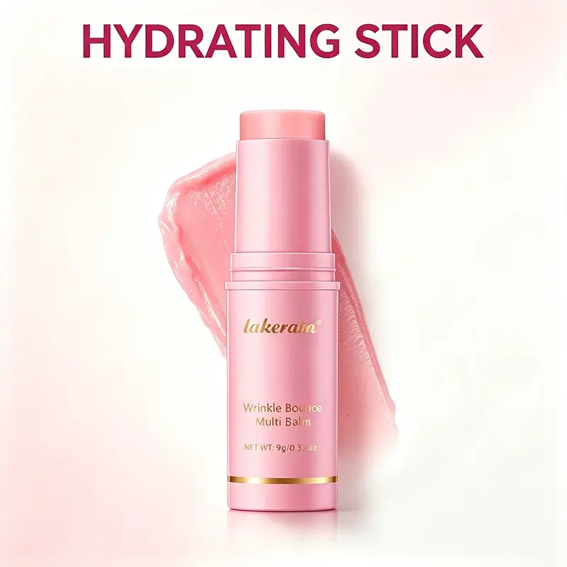 Lakerain Wrinkle Bounce Moisturizing Balm Stick - Alcohol-Free, Smooth, Portable Moisturizer for Dry Face & Body, Hydrating Formula to Lock in Moisture