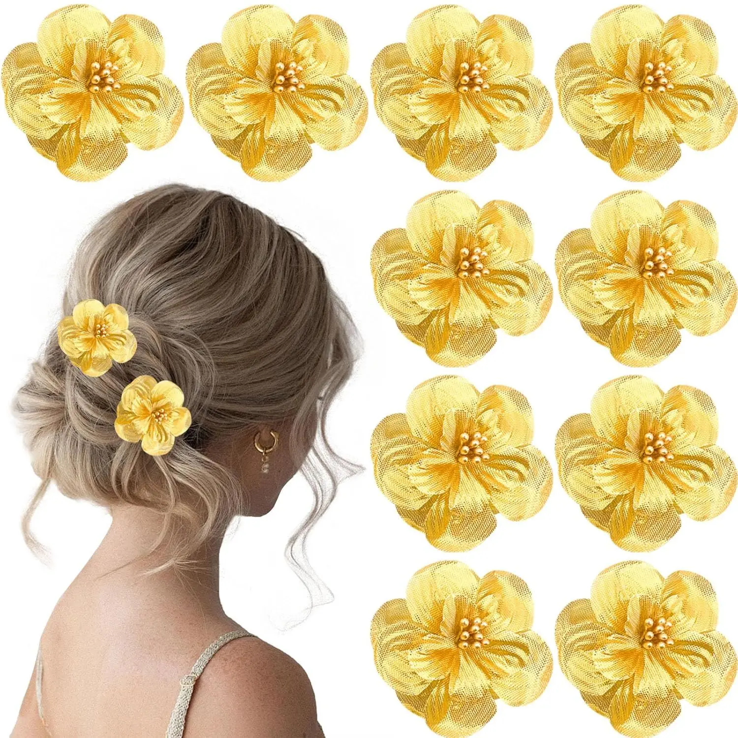 gold hair accessories for prom - TikTok Shop display picture 2