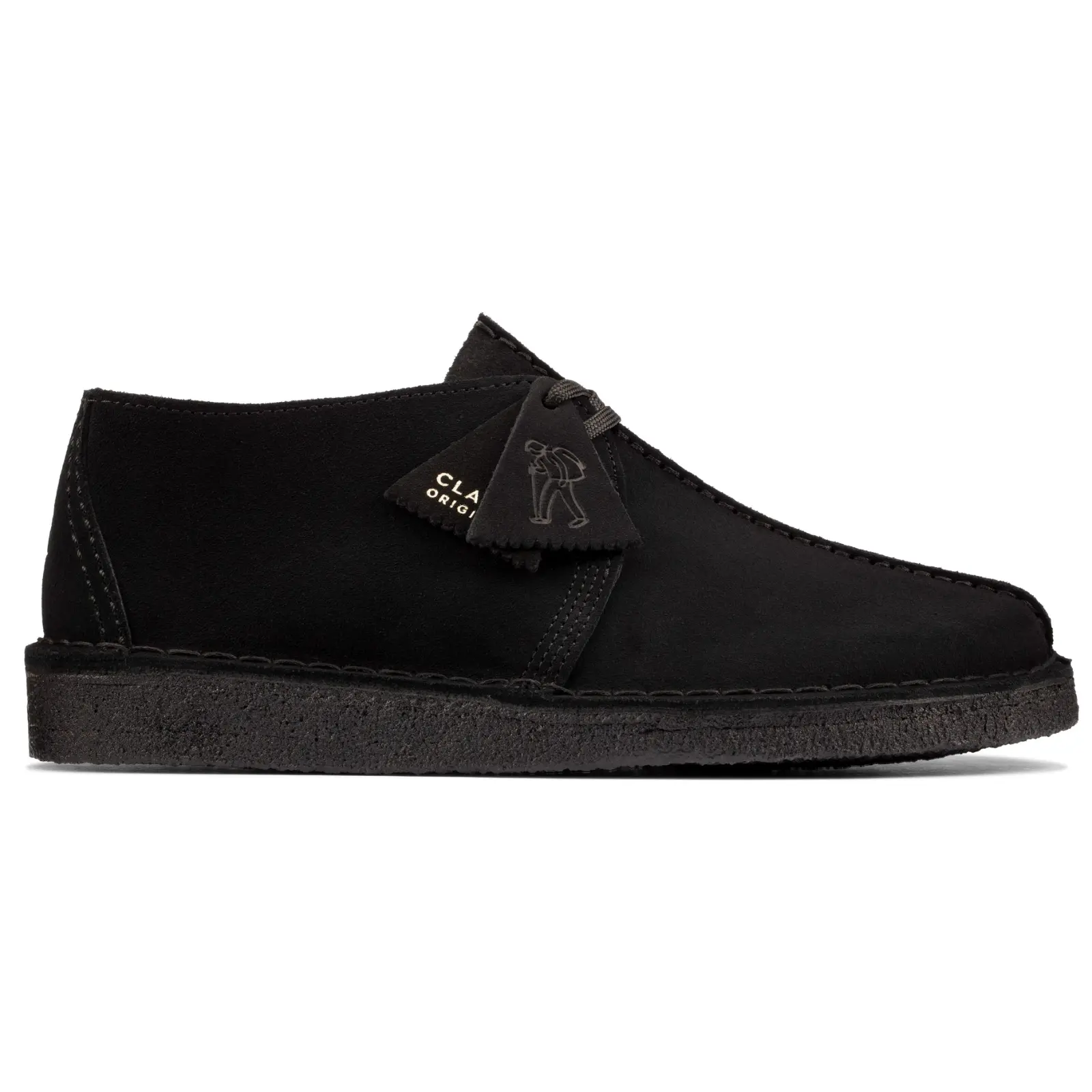 Clarks Desert Trek - 26178476 - Men's - Black Suede