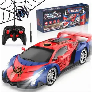2026 New RC Car for Kids 1:18 Remote Control Racing Car with LED Lights Electric Toy Car Perfect Birthday & Holiday Gift for Boys 3-9