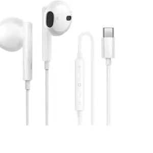 Headphones with USB-C Plug and lightning plug ,Wired Ear Buds with Built-in Remote to Control Music, Phone Calls, and Volume