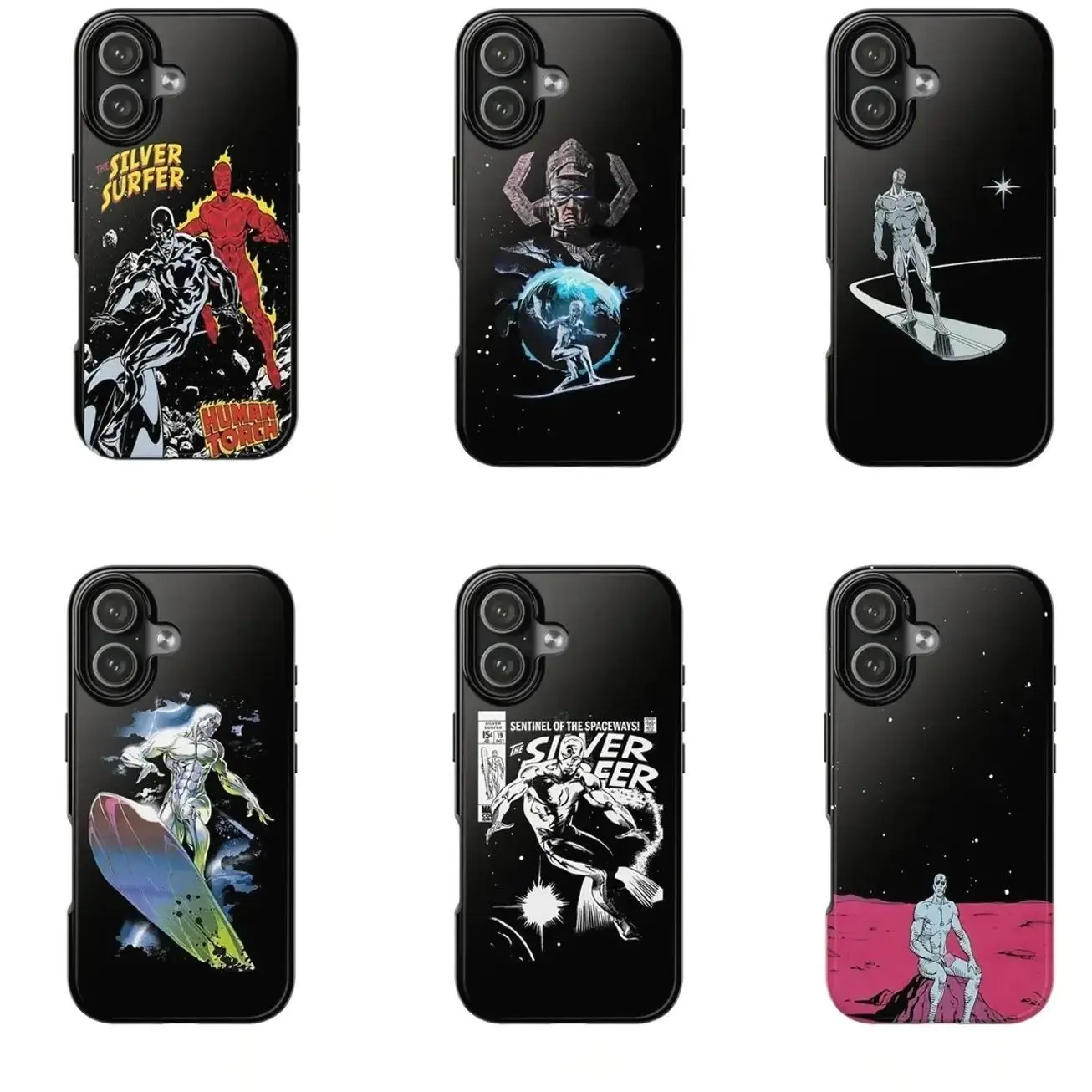 The Silver Surfer Compatible with iPhone 11, 12, 13, 14, 15, 16, 17 & more – check our available sizes