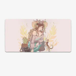 Kitty Friends Extended Mousepad