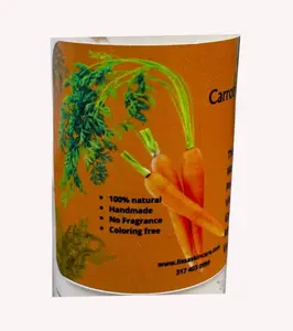 Carrot Glow Cream - 100% Natural Handmade No Fragrance Coloring Free Skin Care Product