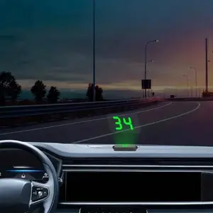 Car Head Up Display, Car GPS Speedometer, HUD Universal Digital Speedometer, USB Powered Electrical Appliances for Most Cars