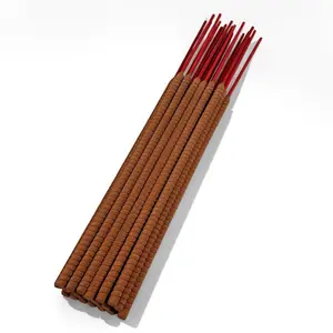 Ultimate 24" Jumbo Sandalwood Incense Sticks - 12-Hour Burn Time (15 Pack) - Extra Thick & Long for Large Spaces - All-Day Zen Meditation