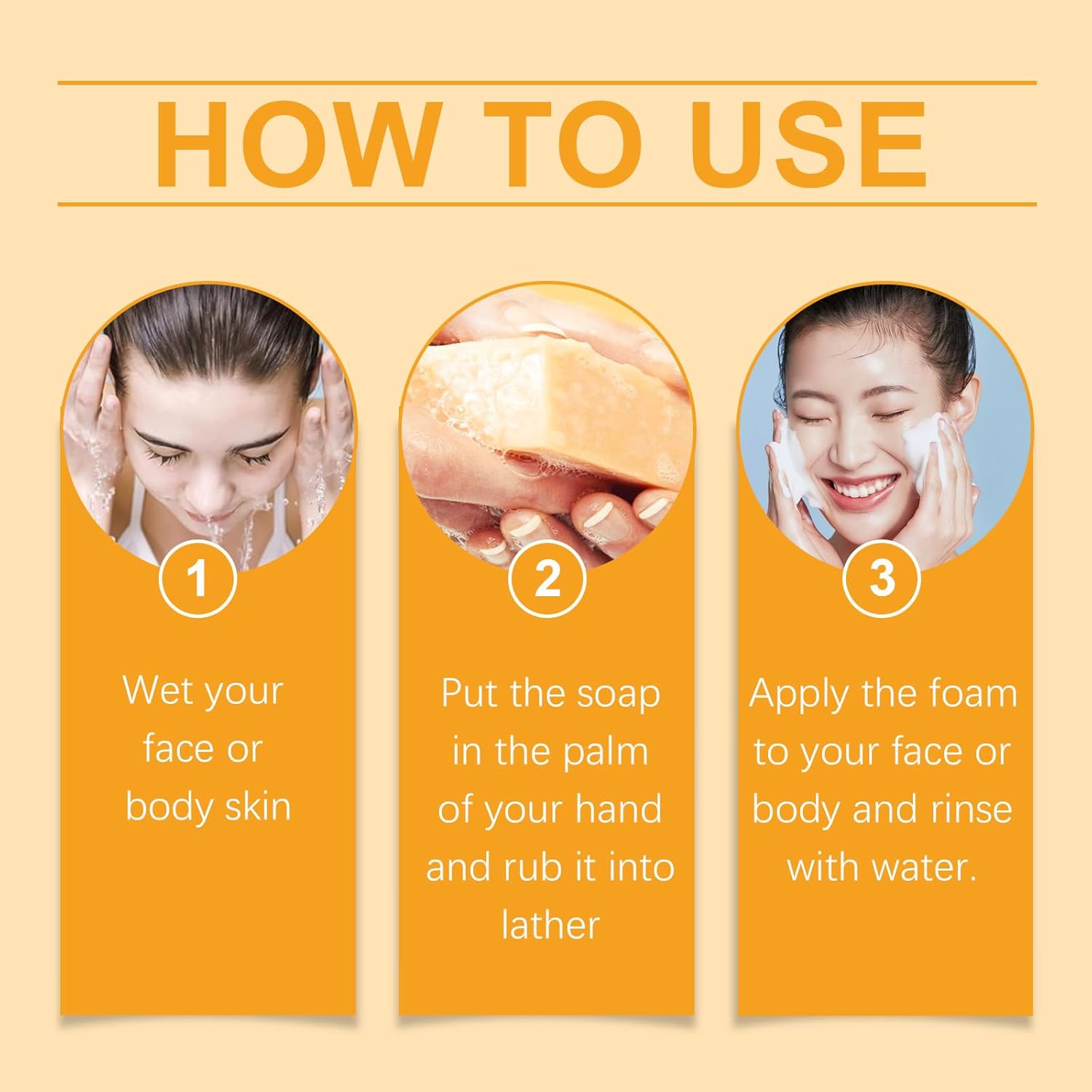 Unisex Summer Acne Cleanser Natural Kojic Acid Soap