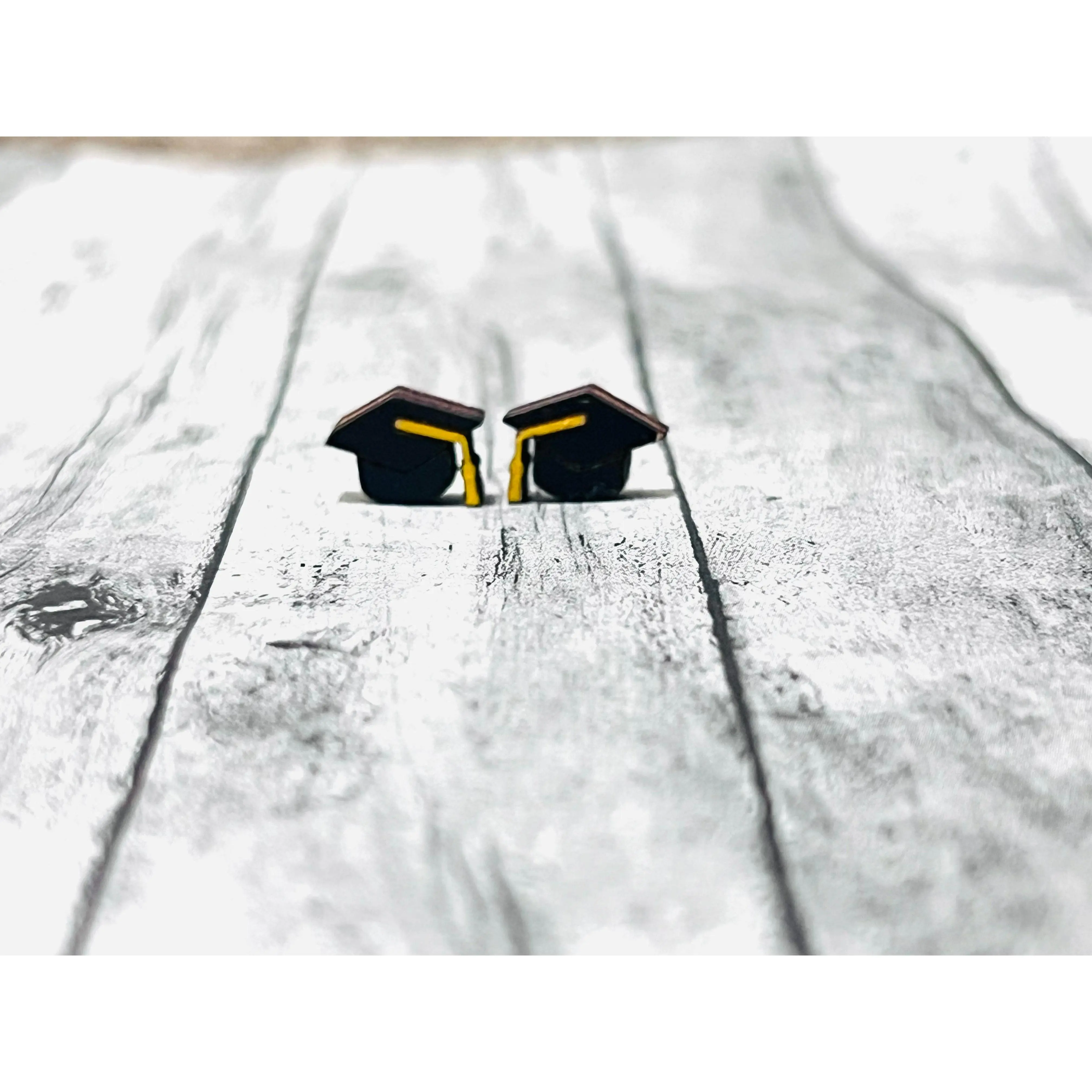 Wood Graduation Cap