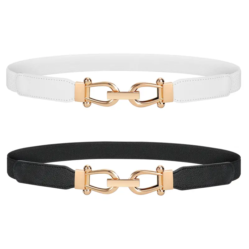 SUOSDEY Women Wide Elastic Waist Belt for Dresses Fashion  display picture 3