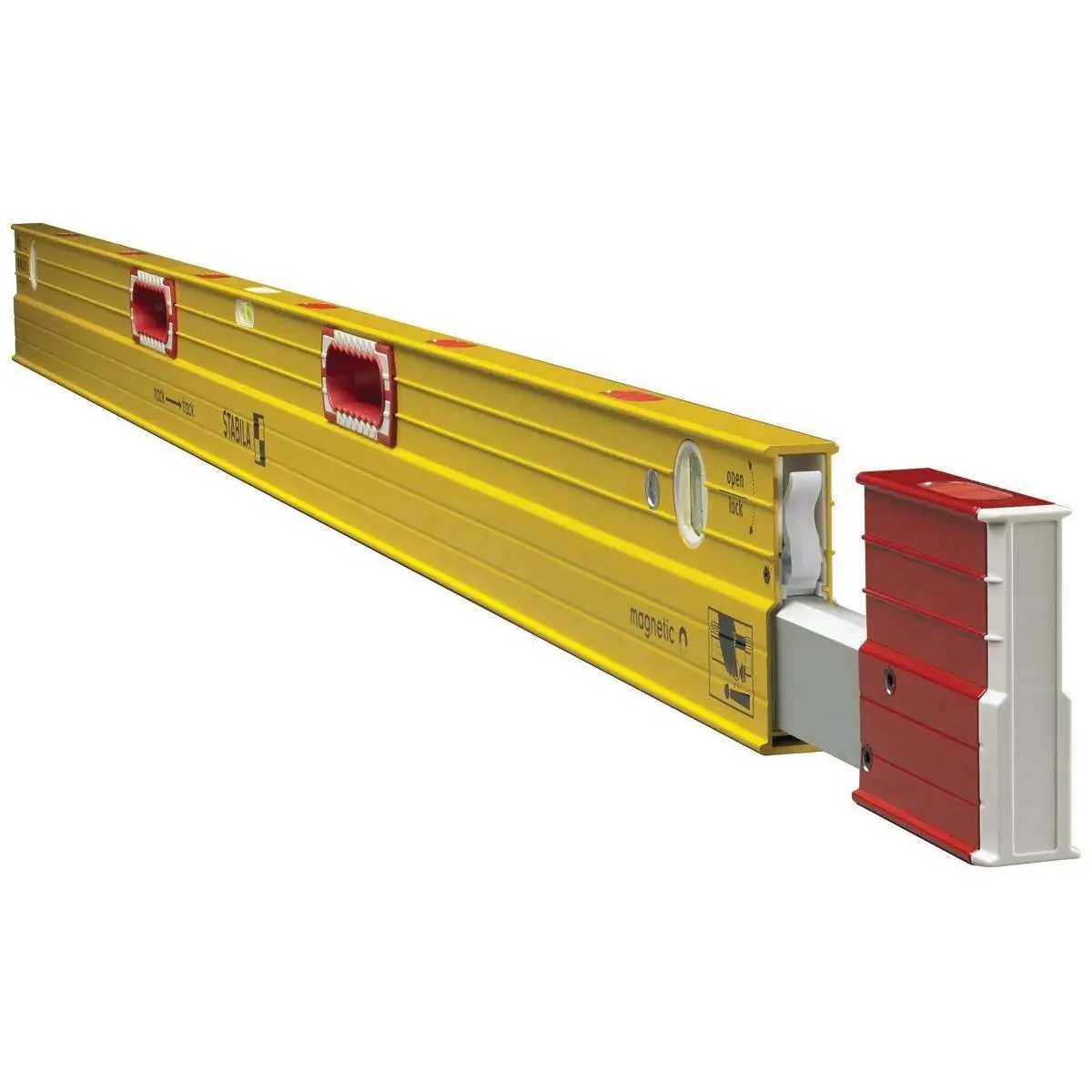 Stabila 6-10 ft. Magnetic Plate Level 34610