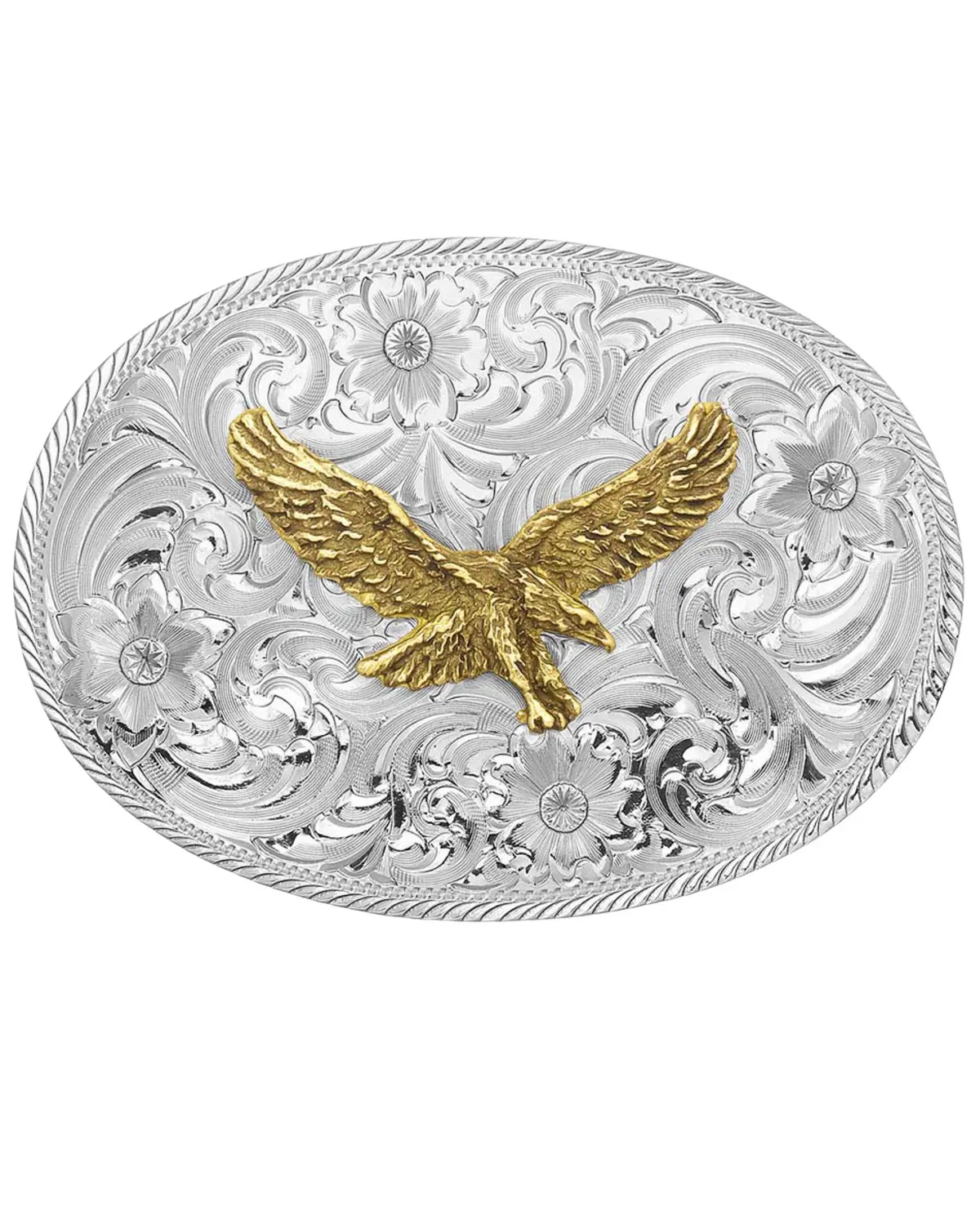 Montana Silversmiths Men's Men'S Classic Eagle Buckle - G1840-696