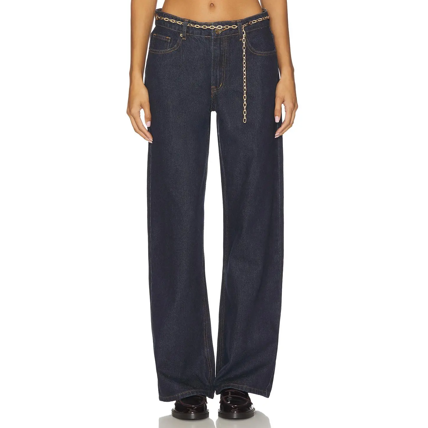 LIONESS Rising Jean in Indigo