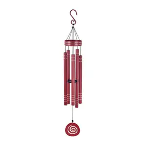 Susnset Vista Galaxy Red Wind Chimes