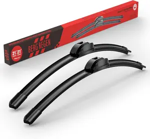 21"+21" Windshield Wiper Blades Replacement for Jeep Grand Cherokee 1999-2010, Jeep Patriot 2007-2017, Chevy Chevrolet Corvette 2005-2013 –Genuine OEM Quality (Set of 2)