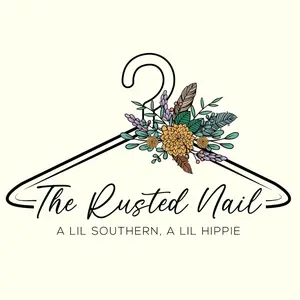 The Rusted Nail Boutique shop logo