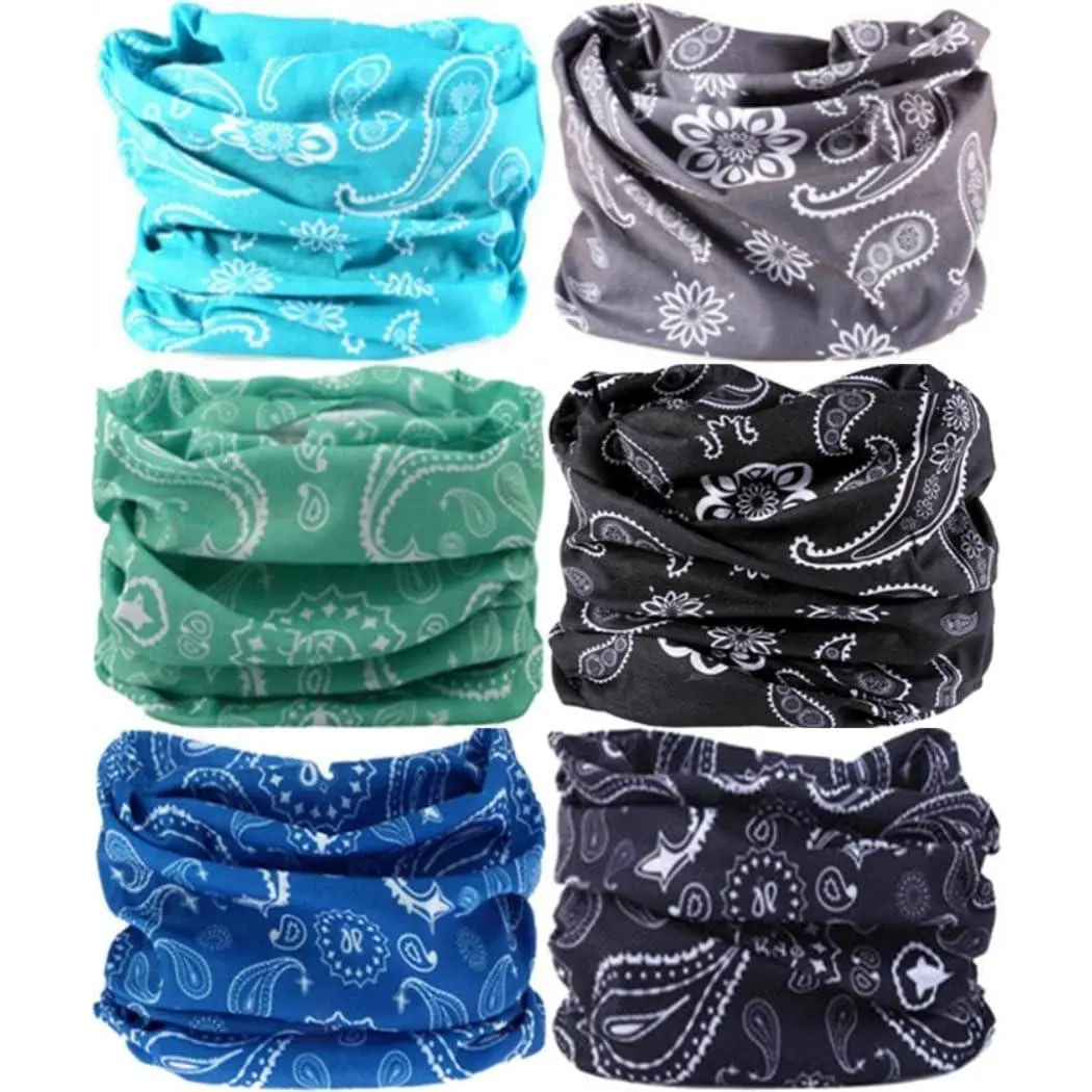 6pcs. Paisley