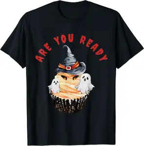 Are You Ready For A Cupcake on Halloween T-Shirt - Jhunbacan Shop 50B0BGMD4T6Q