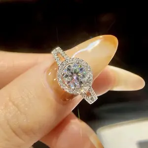 【Must be】S925 Silver Elegant Openable Moissanite Ring Series - New Release | 1-5ct Options | Perfect Gift for Men & Women (Birthday/Anniversary/Festival) | Genuine Certificate of Authenticity | dealsforyoudays gift