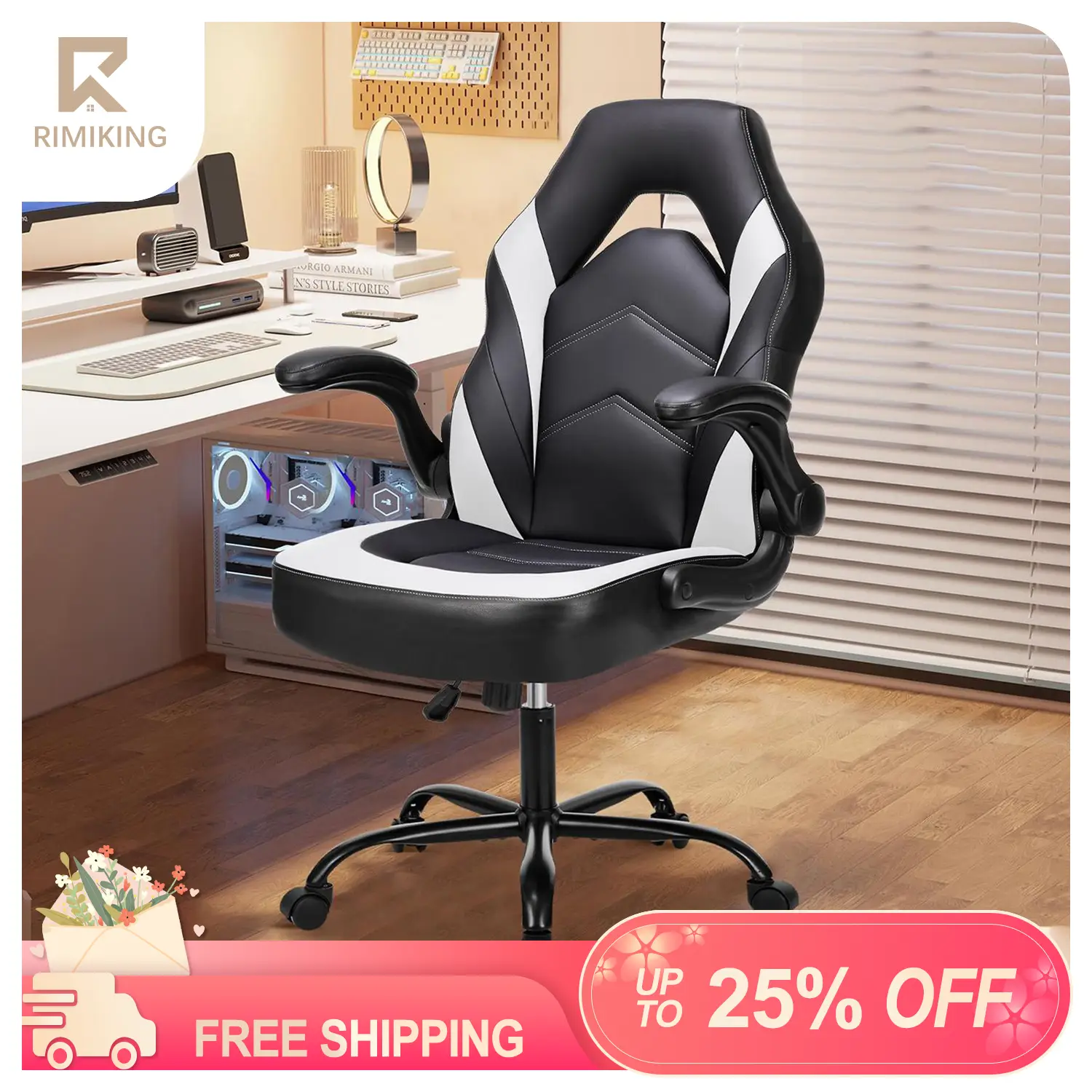 RIMIKING Gaming & Office Chair,Ergonomic Design,Adjustability,High-Quality Materials,Safety and Performance,Aesthetic Appeal,3895
