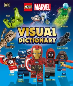 Lego Marvel Visual Dictionary (Library Edition): Without Minifigure -- Simon Hugo, Hardcover
