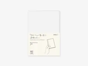 MD Notebook Cover A6 Clear A