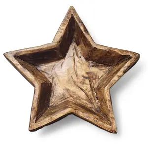Wood Star Dough Bowl - Wood Star Bowl