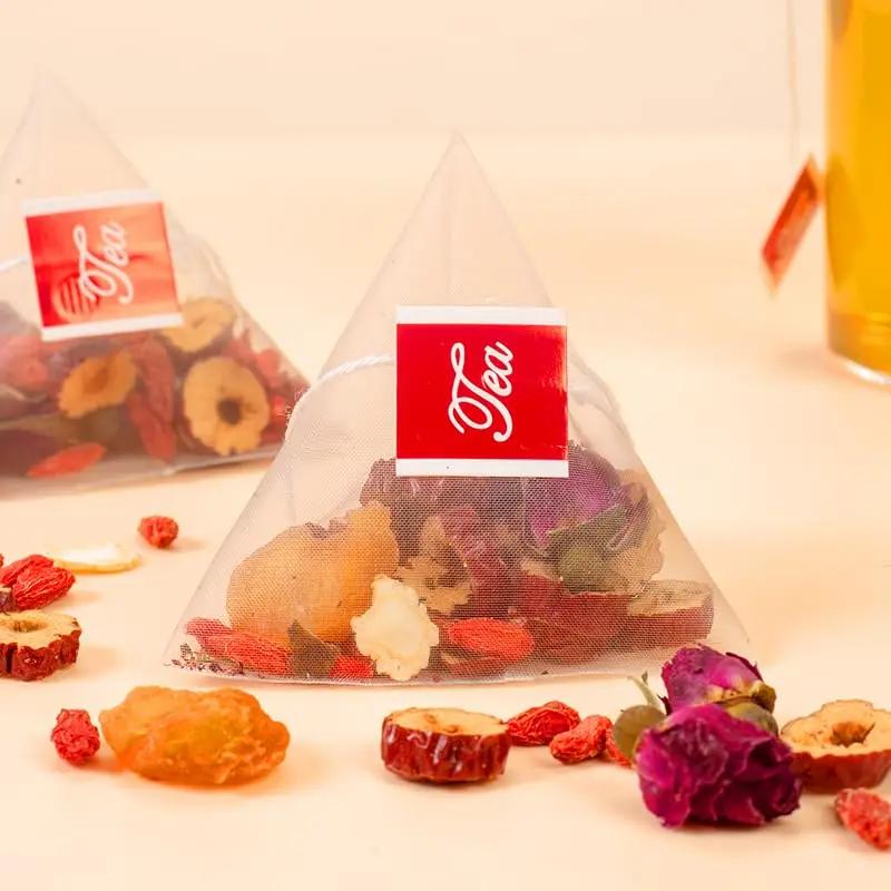 FANDAO Natural Ginseng For Mulberry Herbal Tea Six Treasures Blend Kidney Cleanse Detox Bags For Men Women Health Preservation