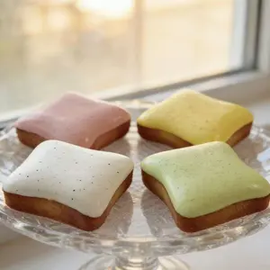 Slow Rising Squishy Bread Stress Relief Fidget Toy - Super Soft Wet Texture Cream Toast Squeeze Toy, 2026 Children's Day Gift for Kids & Adults