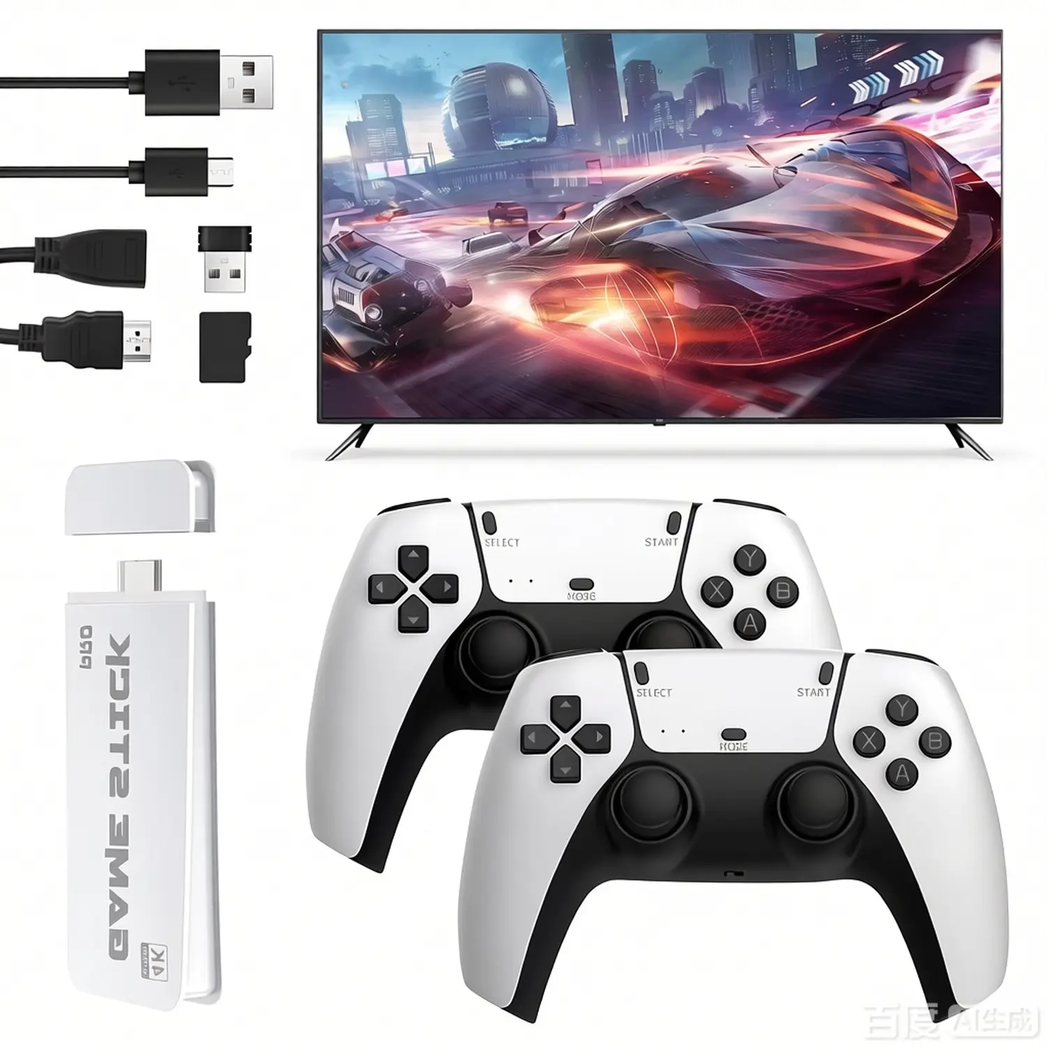 Newly upgraded M15 infinite Retro Game Controller - Plug and play- Supports 20+emulator console cables included