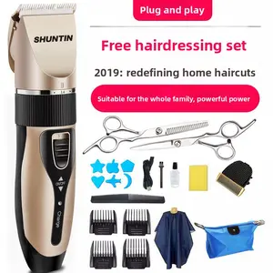 Hair clipper, electric hair trimmer, rechargeable electric clipper, magical tool for self-haircut, electric hair cutter for home and salon use