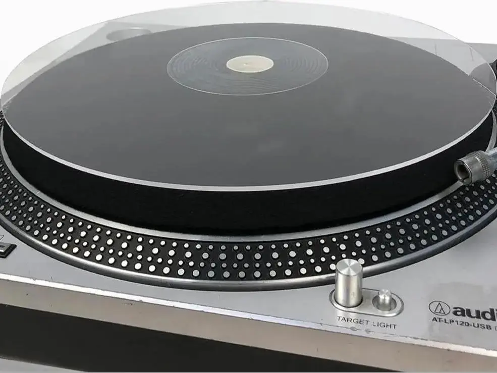 Mobile Pro Shop Clear Acrylic Turntable Mat, 11.75in Anti-Static Slipmat for 12in Vinyl Record Players, Noise Reduction, Enhanced Bass, Protection, Classy Design