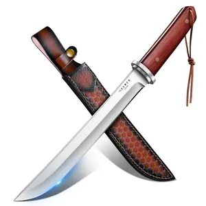 FUSIONKEI Outdoor Utility Tool with Sheath，Ideal for Camping，Men's gift