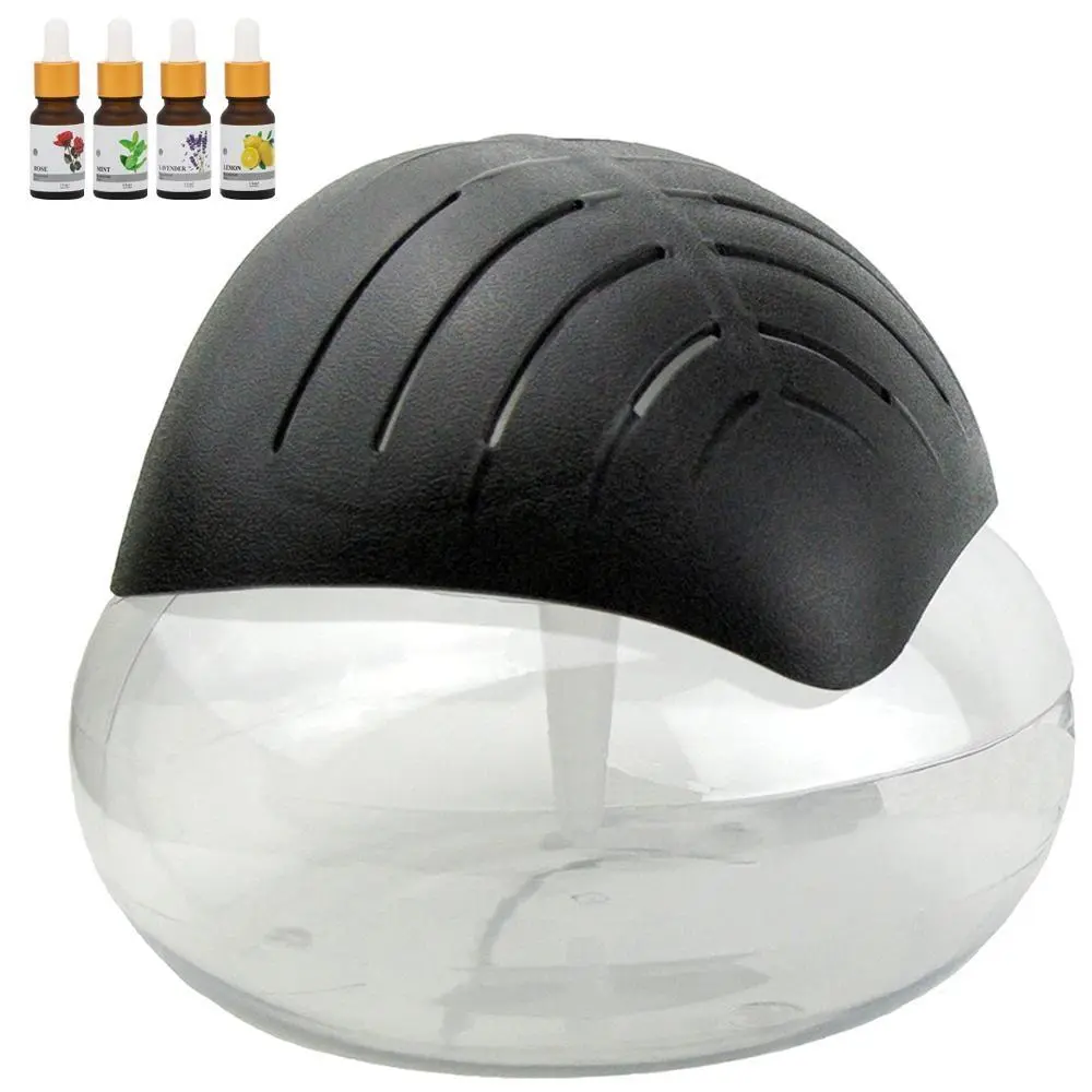 Air Freshener with essential oils- for Home, Bedroom, Office and Warehouse - Essential Oil Aroma Diffuser with LED Color Night Light and Soothing Water Flow Sound - for Pets and Smokers
