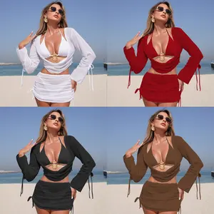 2026 new style fashionable and sexy four-piece bikini swimsuit for women