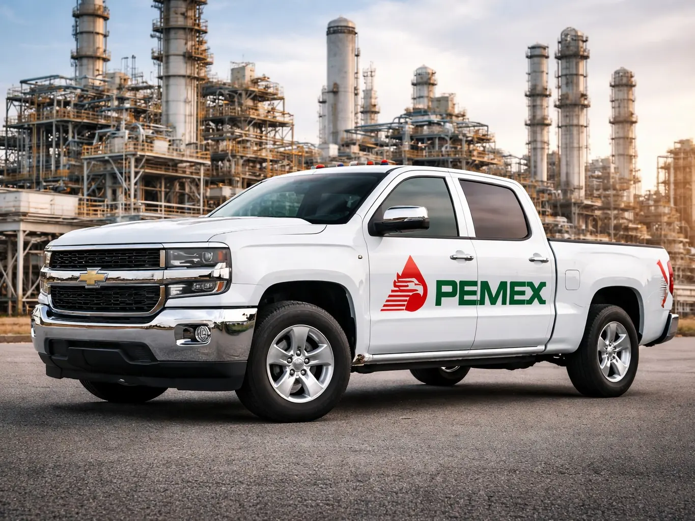 PEMEX Style Vinyl Car Decal – Premium Weatherproof Auto Sticker, Truck Decals, Vinyl Decals
