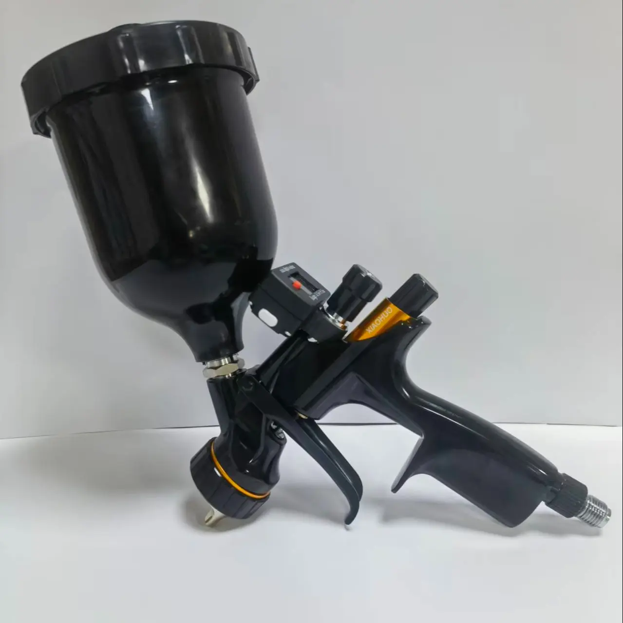 Dv2-B Digital Hvlp Spray Gun Primer Set, 1.3mm Nozzle, Digital Pressure Display, 20.29oz Capacity, Manual Operation, Battery-Free