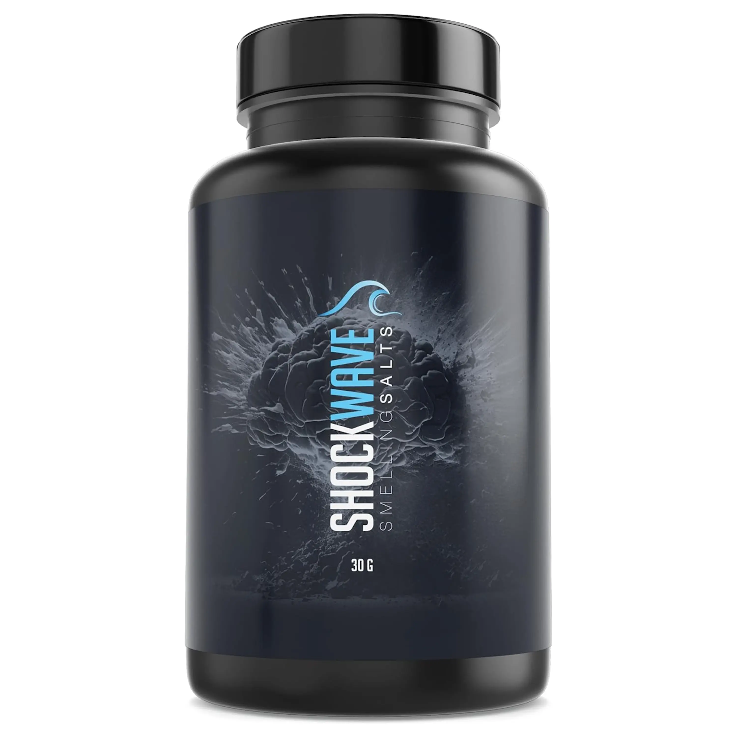 Shockwave Smelling Salts - Powerful Smelling Salts for Athletes - Ammonia Aroma Stronger Than Smelling Salt Capsules - Smelling Salts for Powerlifting & Weightlifting - 30g