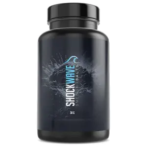 Shockwave Smelling Salts - Powerful Smelling Salts for Athletes - Ammonia Aroma Stronger Than Smelling Salt Capsules - Smelling Salts for Powerlifting & Weightlifting - 30g